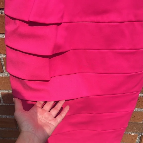 NWT PAULE KA Robe Pink formal mid length sleeveless dress 20E- 114/R120 - Picture 6 of 17